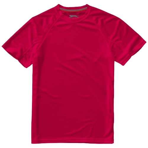 Męski T-shirt Serve z krótkim rękawem z dzianiny Cool Fit odprowadzającej wilgoć PFC-33019251 czerwony
