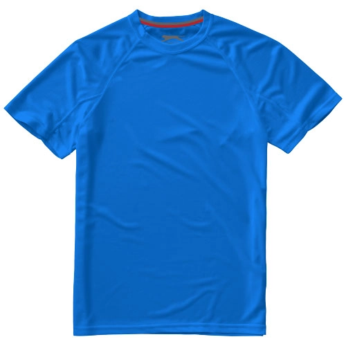 Męski T-shirt Serve z krótkim rękawem z dzianiny Cool Fit odprowadzającej wilgoć PFC-33019424 niebieski