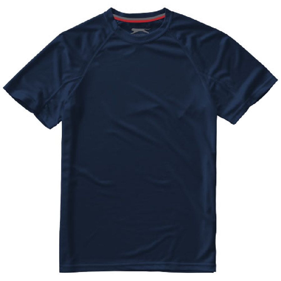 Męski T-shirt Serve z krótkim rękawem z dzianiny Cool Fit odprowadzającej wilgoć PFC-33019496 granatowy