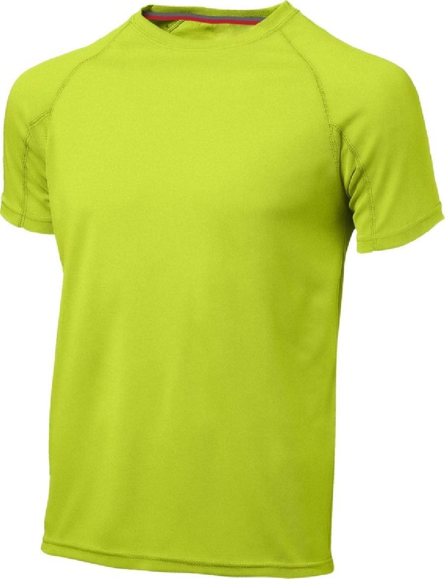 Męski T-shirt Serve z krótkim rękawem z tkaniny Cool Fit odprowadzającej wilgoć PFC-33019681 zielony