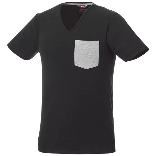 Męski t-shirt z kieszonką Gully PFC-33023991 czarny