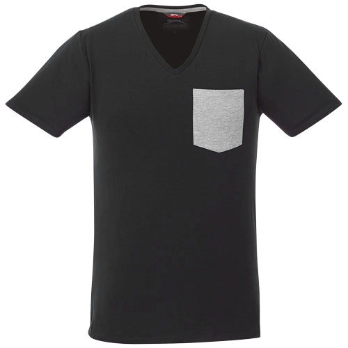 Męski t-shirt z kieszonką Gully PFC-33023995 czarny
