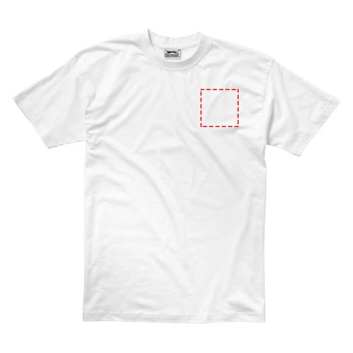 Męski T-shirt Ace z krótkim rękawem PFC-33S04012 biały