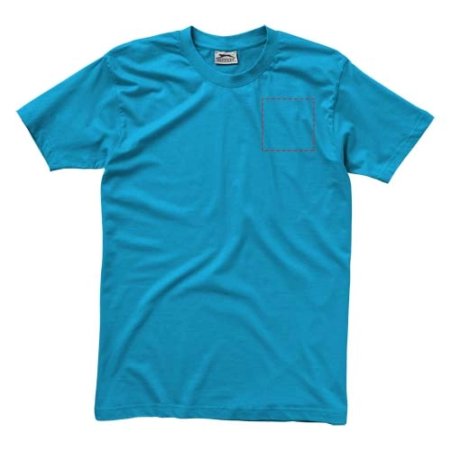 Męski T-shirt Ace z krótkim rękawem PFC-33S04511 niebieski