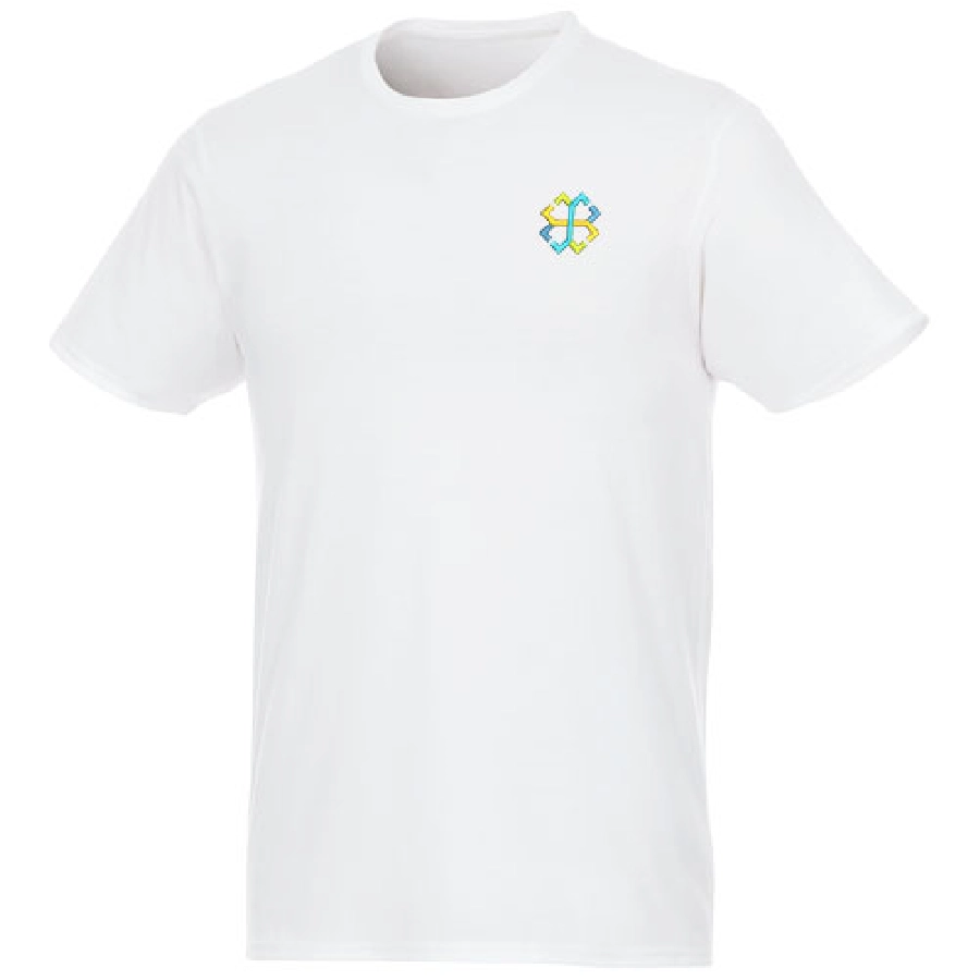 Męski t-shirt Jade z recyklingu PFC-37500010 biały