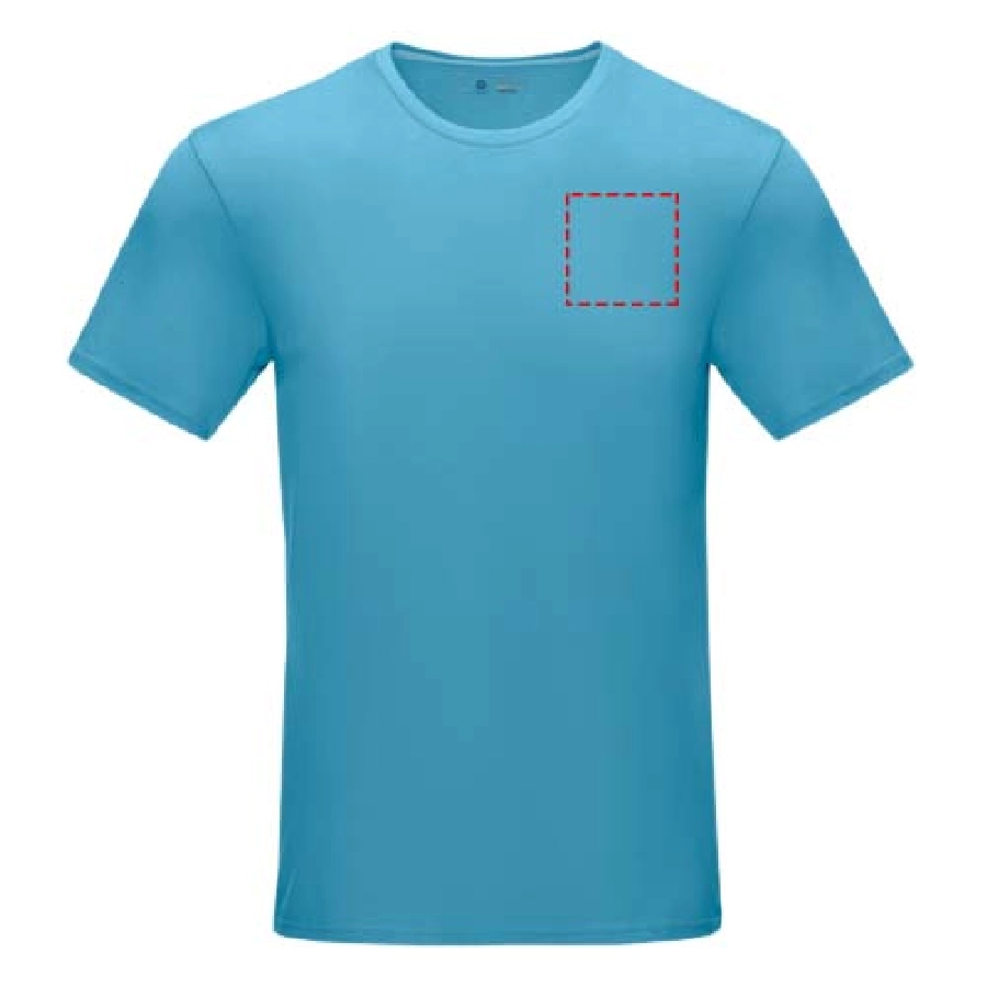 Azurite short sleeve men’s organic tshirt PFC-37506432