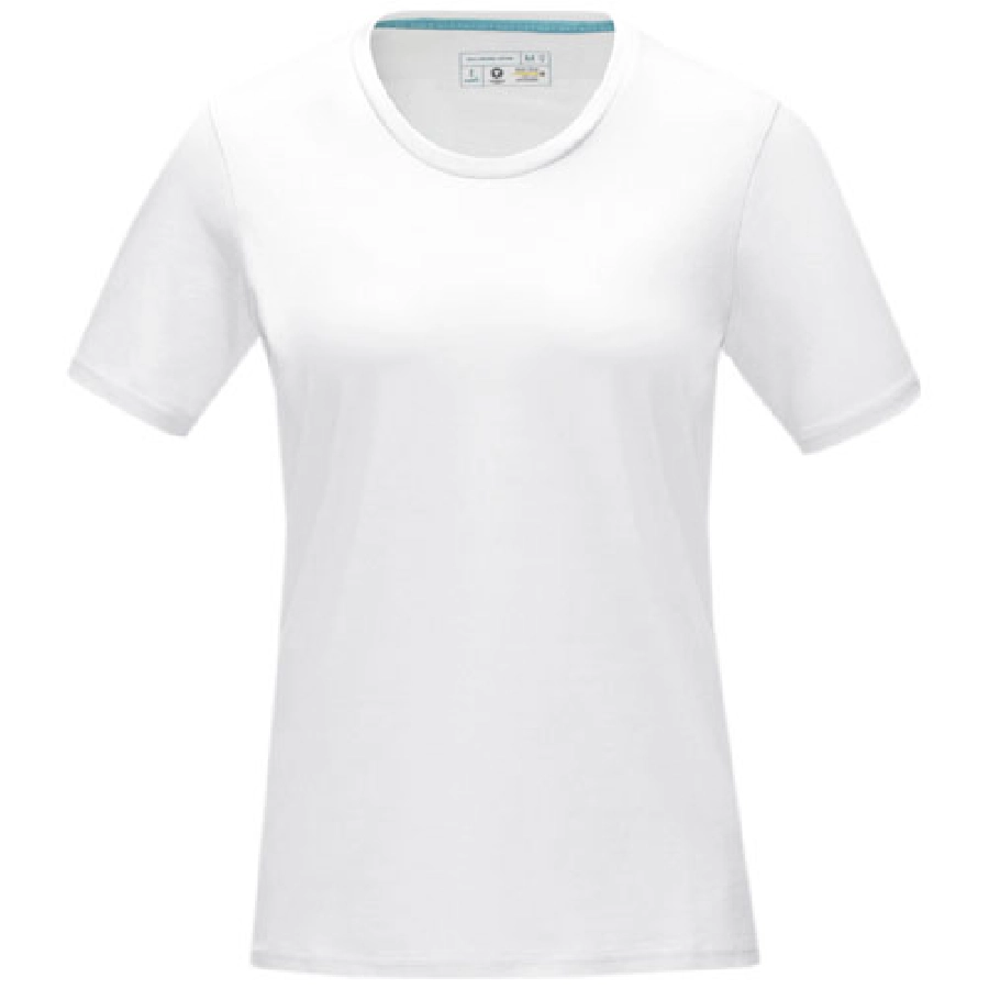 Damska koszulka organiczna Azurite z krótkim rękawem z certyfikatem GOTS PFC-37507012