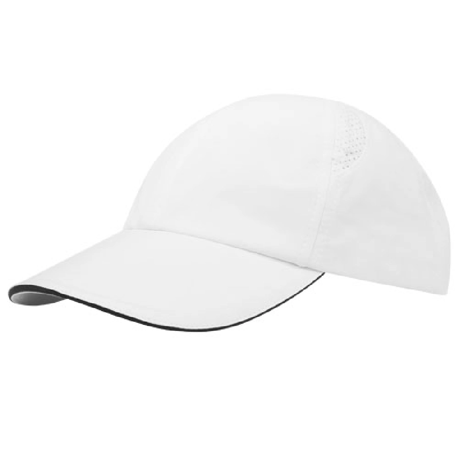 Morion dwukolorowa 6 panelowa czapka GRS z recyklingu o młodzieżowym kroju PFC-37517010