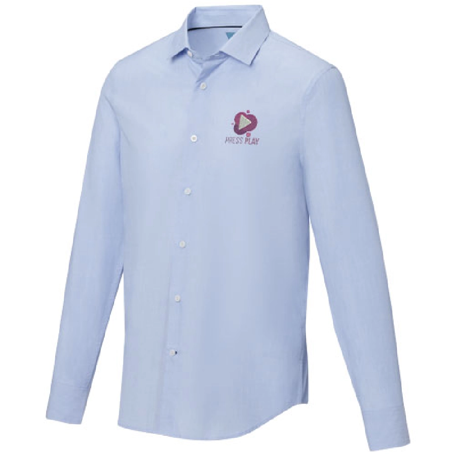 Cuprite męska organiczna koszulka z długim rękawem z certyfikatem GOTS PFC-37524505