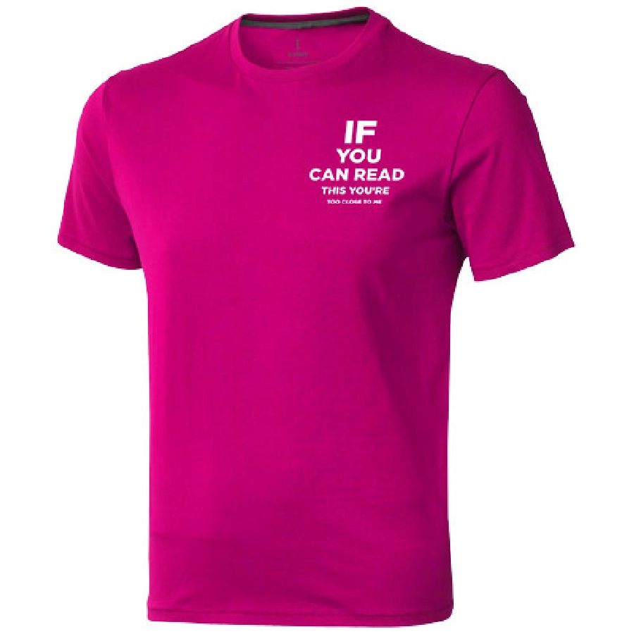 Męski t-shirt Nanaimo z krótkim rękawem PFC-38011212 różowy