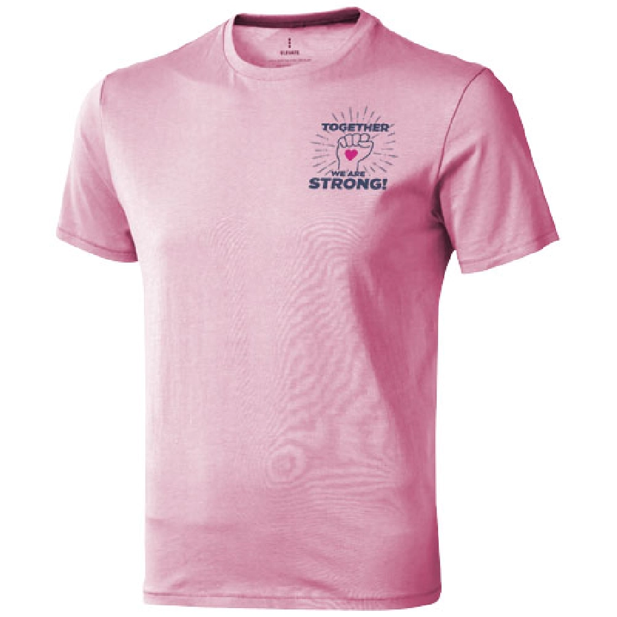 Męski t-shirt Nanaimo z krótkim rękawem PFC-38011232 różowy