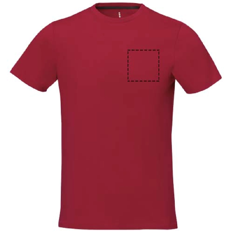 Męski t-shirt Nanaimo z krótkim rękawem PFC-38011256 czerwony