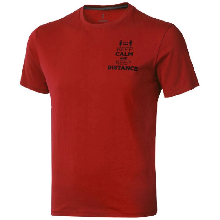 Męski t-shirt Nanaimo z krótkim rękawem PFC-38011250 czerwony