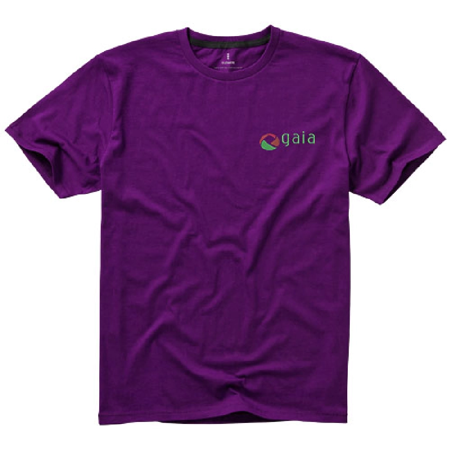 Męski t-shirt Nanaimo z krótkim rękawem PFC-38011384 fioletowy