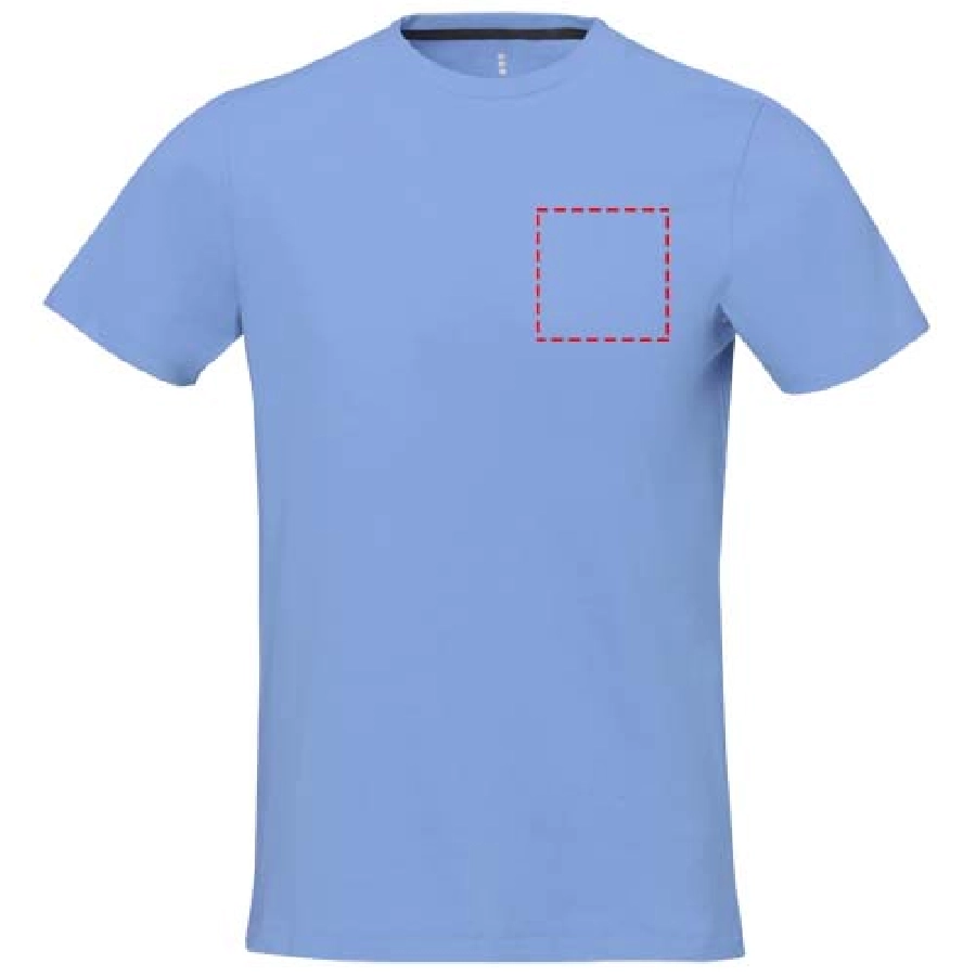 Męski t-shirt Nanaimo z krótkim rękawem PFC-38011400 niebieski