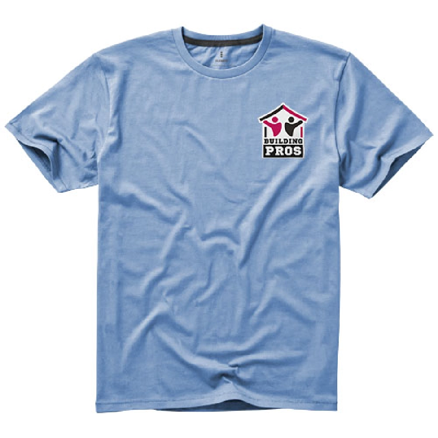 Męski t-shirt Nanaimo z krótkim rękawem PFC-38011404 niebieski