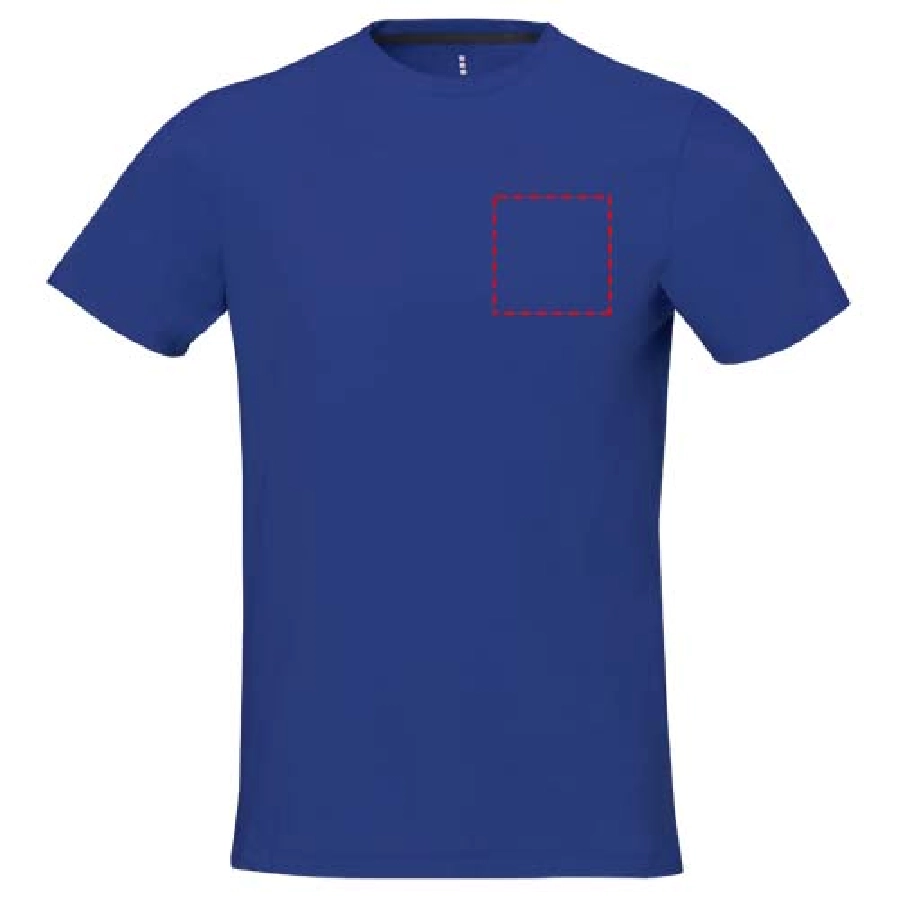 Męski t-shirt Nanaimo z krótkim rękawem PFC-38011446 niebieski