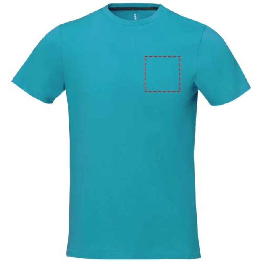 Męski t-shirt Nanaimo z krótkim rękawem PFC-38011513 niebieski