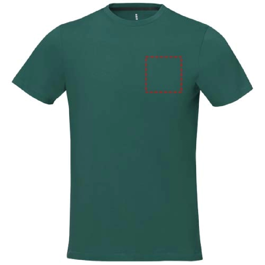 Męski t-shirt Nanaimo z krótkim rękawem PFC-38011605 zielony