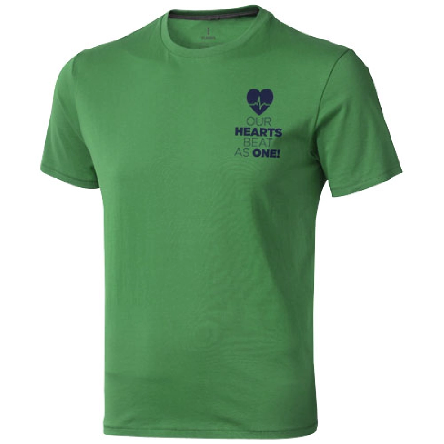 Męski t-shirt Nanaimo z krótkim rękawem PFC-38011692 zielony
