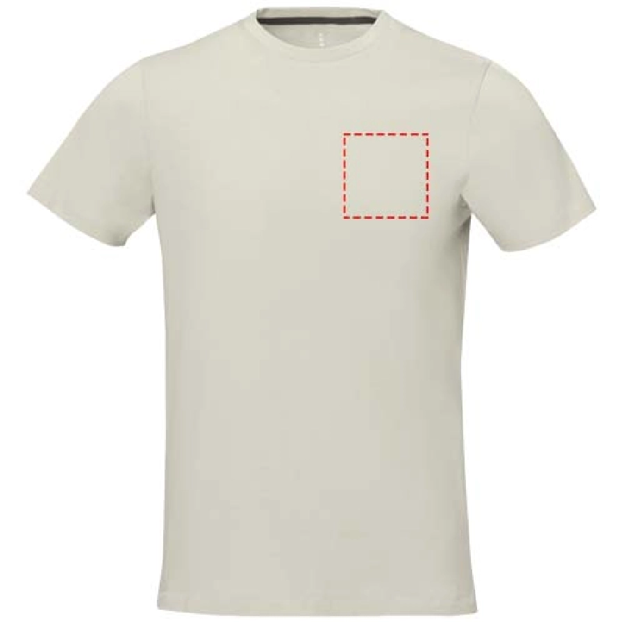 Męski t-shirt Nanaimo z krótkim rękawem PFC-38011902 szary