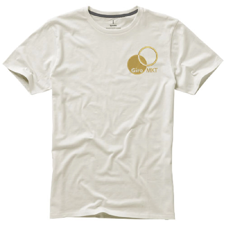 Męski t-shirt Nanaimo z krótkim rękawem PFC-38011905 szary
