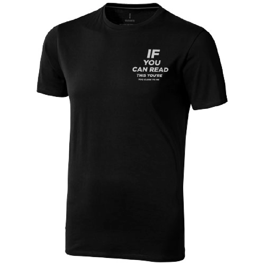 Męski t-shirt Nanaimo z krótkim rękawem PFC-38011994 czarny