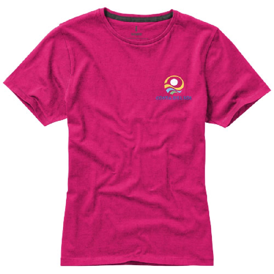 Damski t-shirt Nanaimo z krótkim rękawem PFC-38012212 różowy