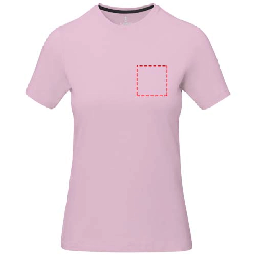 Damski t-shirt Nanaimo z krótkim rękawem PFC-38012234 różowy