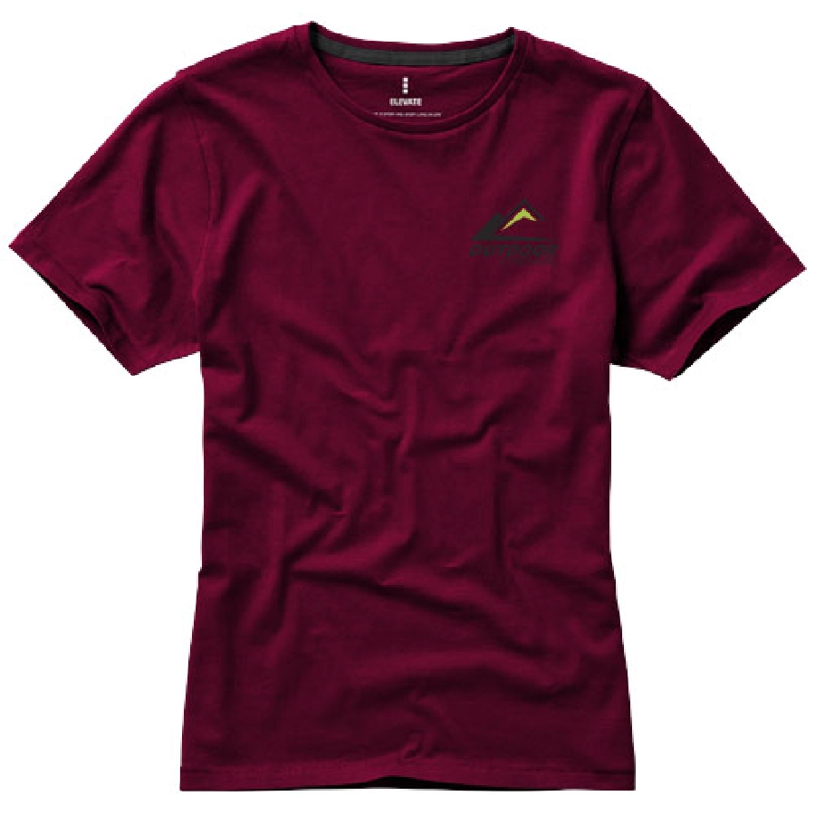Damski t-shirt Nanaimo z krótkim rękawem PFC-38012240 czerwony