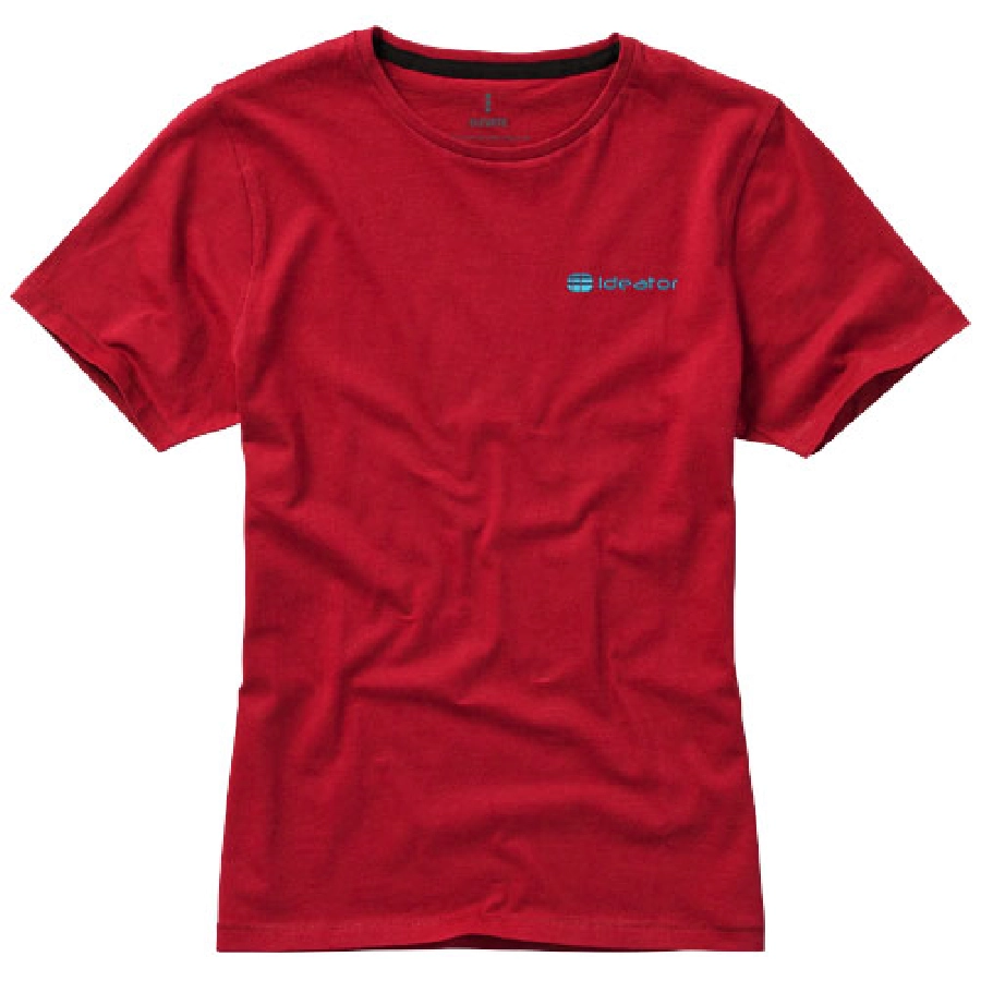 Damski t-shirt Nanaimo z krótkim rękawem PFC-38012251 czerwony