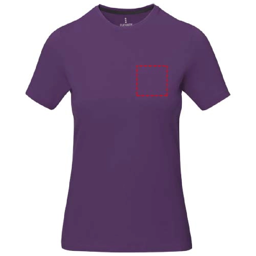 Damski t-shirt Nanaimo z krótkim rękawem PFC-38012385 fioletowy