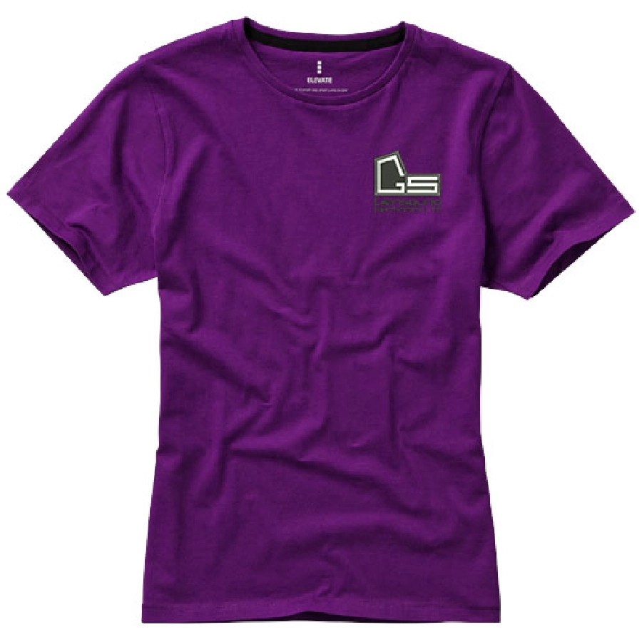 Damski t-shirt Nanaimo z krótkim rękawem PFC-38012383 fioletowy