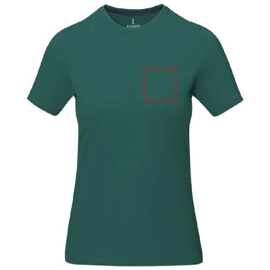 Damski t-shirt Nanaimo z krótkim rękawem PFC-38012603 zielony