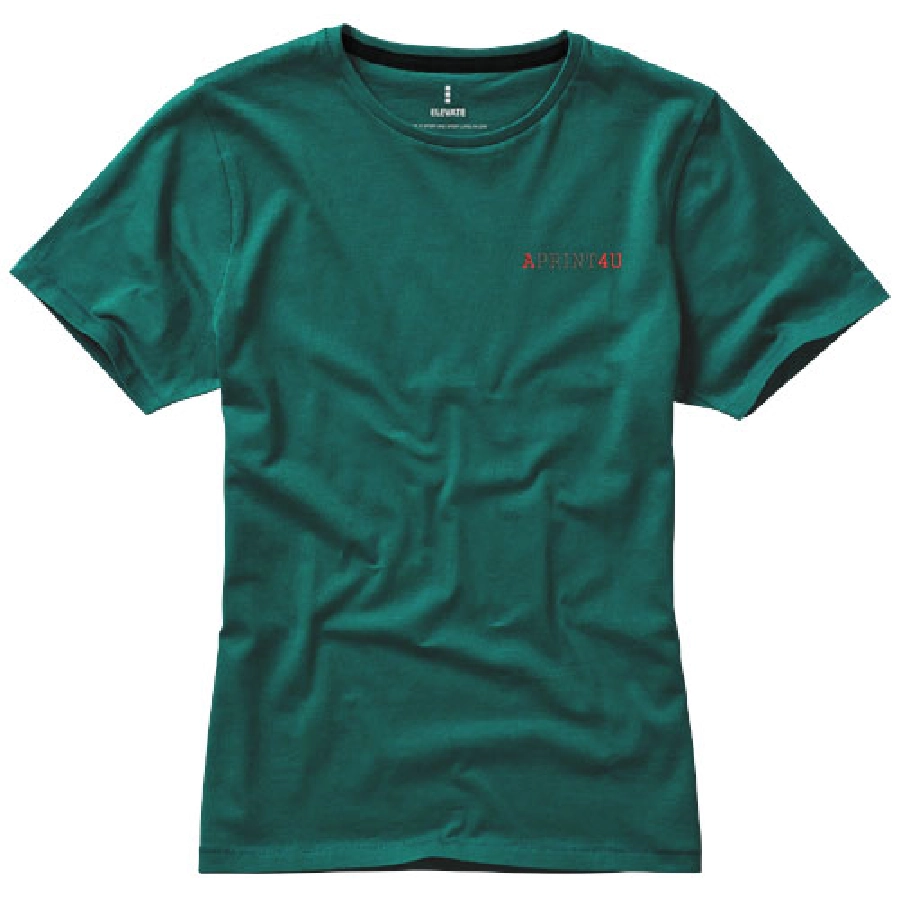Damski t-shirt Nanaimo z krótkim rękawem PFC-38012603 zielony