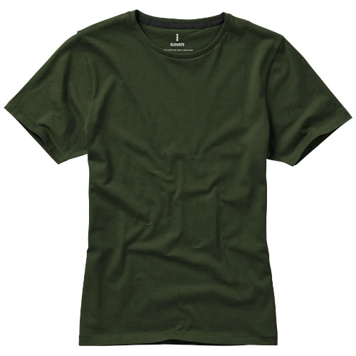 Damski t-shirt Nanaimo z krótkim rękawem PFC-38012703 zielony