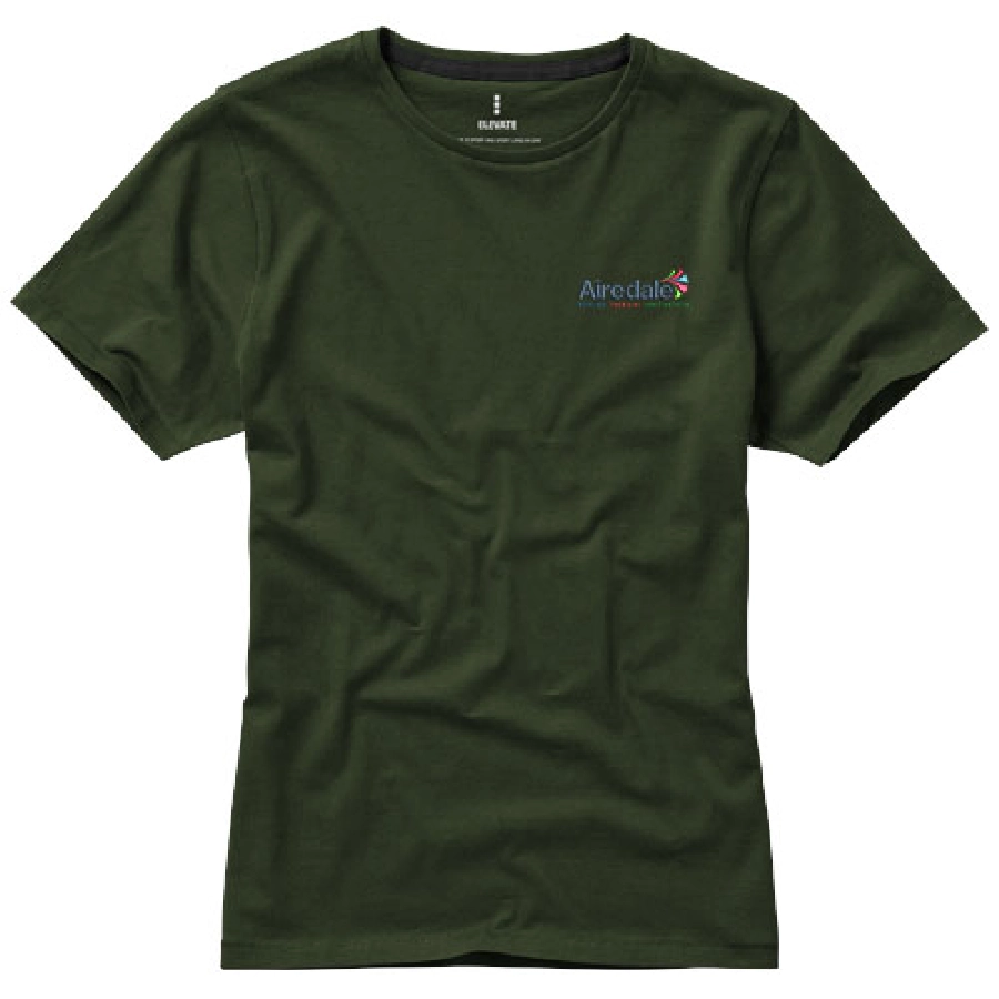 Damski t-shirt Nanaimo z krótkim rękawem PFC-38012705 zielony