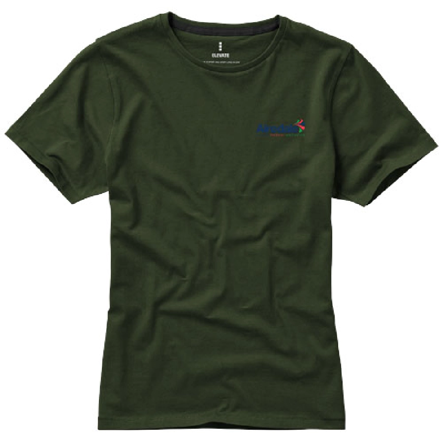 Damski t-shirt Nanaimo z krótkim rękawem PFC-38012704 zielony