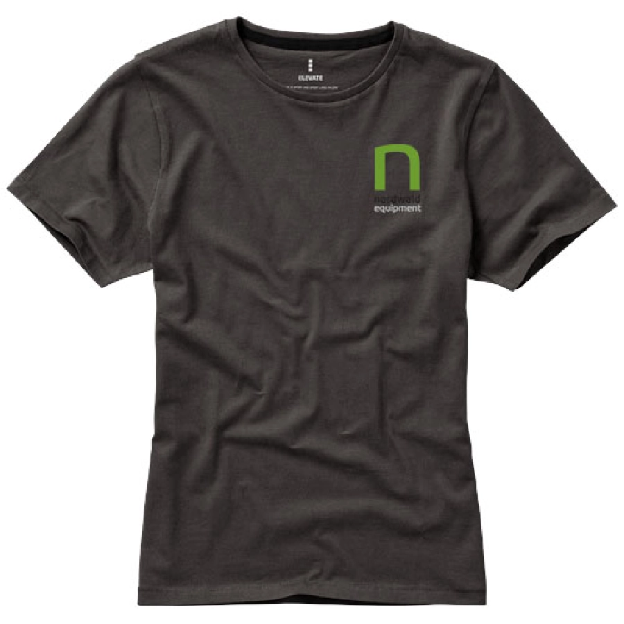 Damski t-shirt Nanaimo z krótkim rękawem PFC-38012953 szary