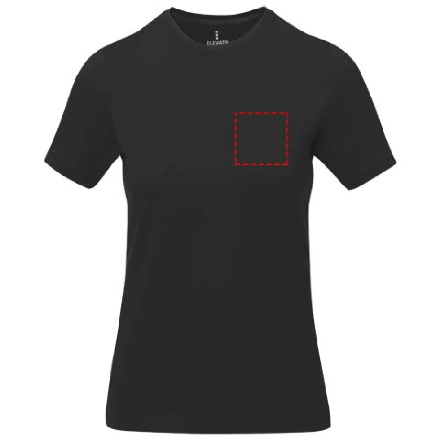 Damski t-shirt Nanaimo z krótkim rękawem PFC-38012990 czarny