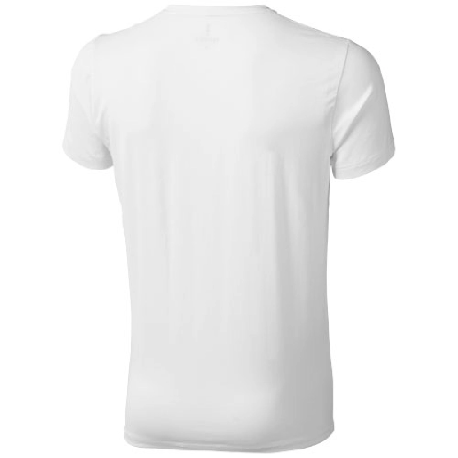 Męski T-shirt organiczny Kawartha z krótkim rękawem PFC-38016014 biały