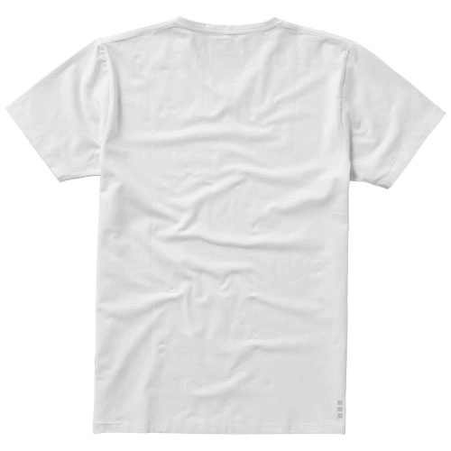 Męski T-shirt organiczny Kawartha z krótkim rękawem PFC-38016013 biały