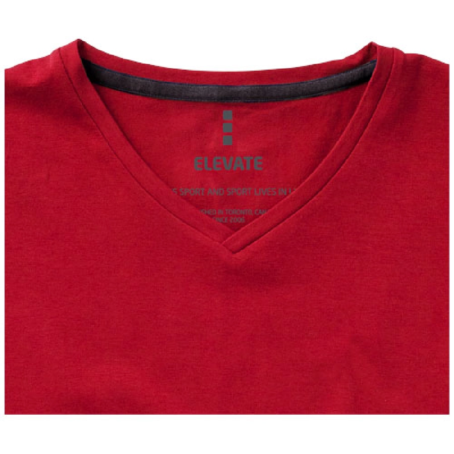 Męski T-shirt organiczny Kawartha z krótkim rękawem PFC-38016256 czerwony