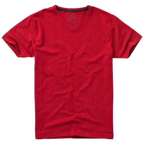 Męski T-shirt organiczny Kawartha z krótkim rękawem PFC-38016252 czerwony
