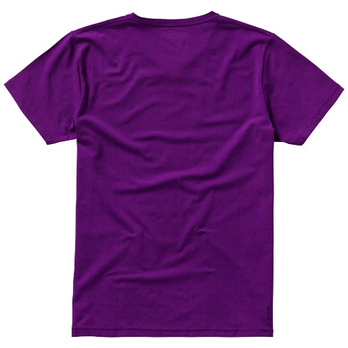 Męski T-shirt organiczny Kawartha z krótkim rękawem PFC-38016386 fioletowy