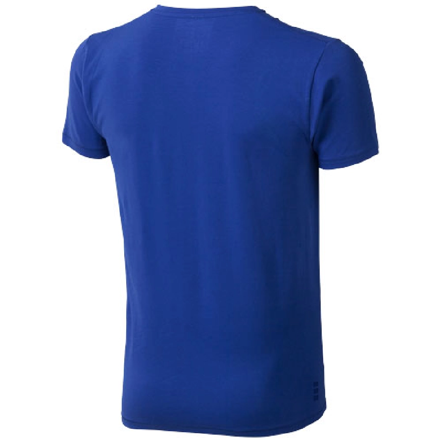 Męski T-shirt organiczny Kawartha z krótkim rękawem PFC-38016444 niebieski