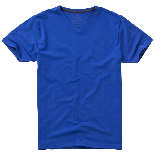 Męski T-shirt organiczny Kawartha z krótkim rękawem PFC-38016442 niebieski