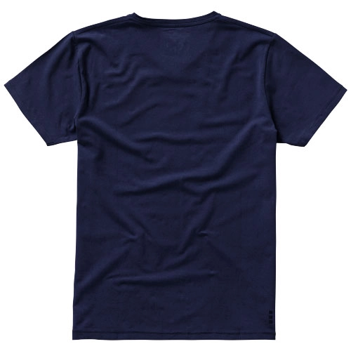 Męski T-shirt organiczny Kawartha z krótkim rękawem PFC-38016496 granatowy