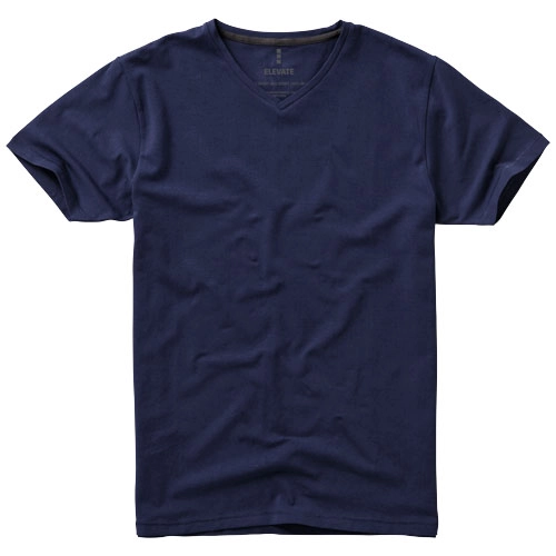 Męski T-shirt organiczny Kawartha z krótkim rękawem PFC-38016490 granatowy