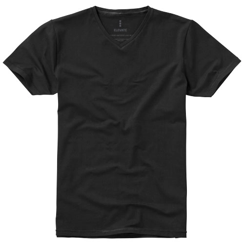 Męski T-shirt organiczny Kawartha z krótkim rękawem PFC-38016993 czarny